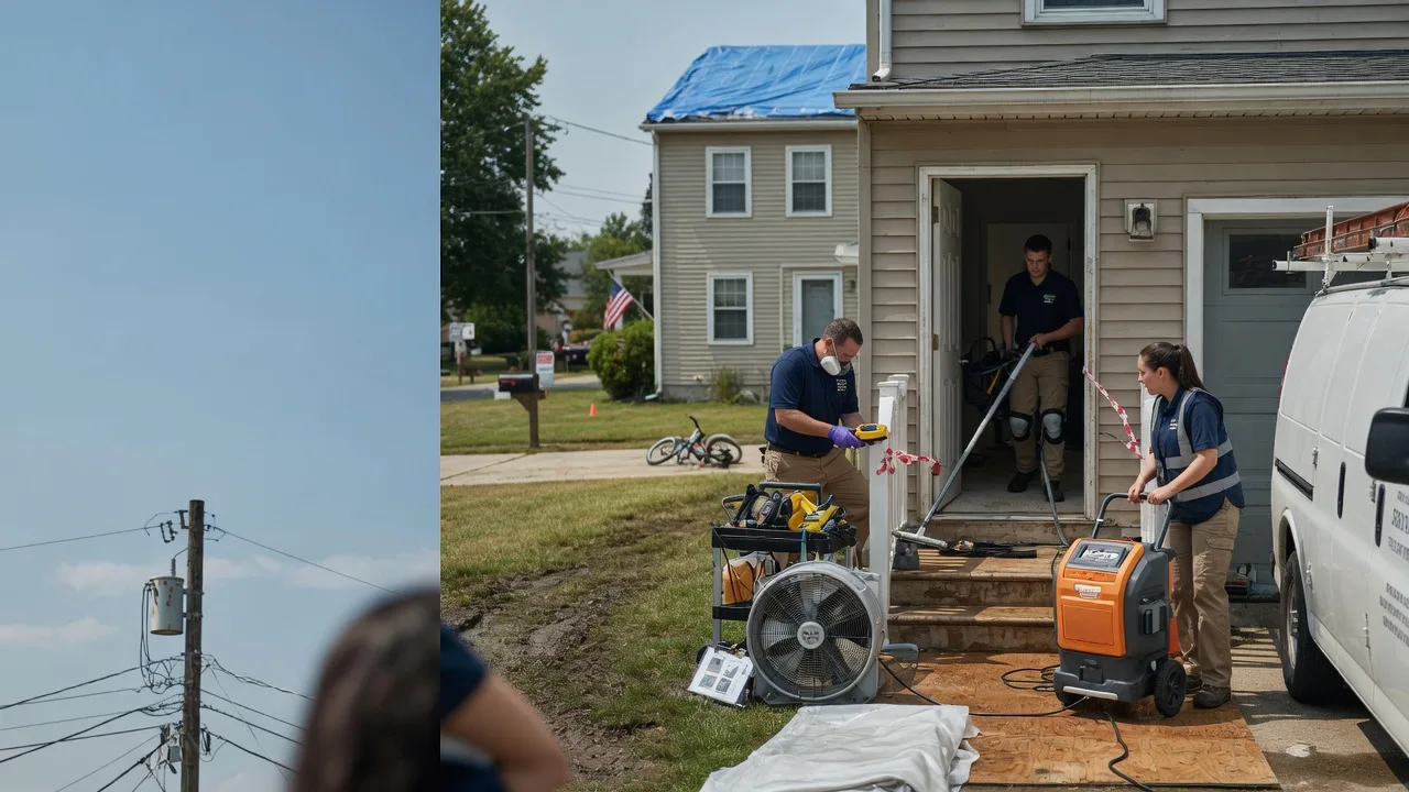 Water Damage Repair in Dryfork, WV near me